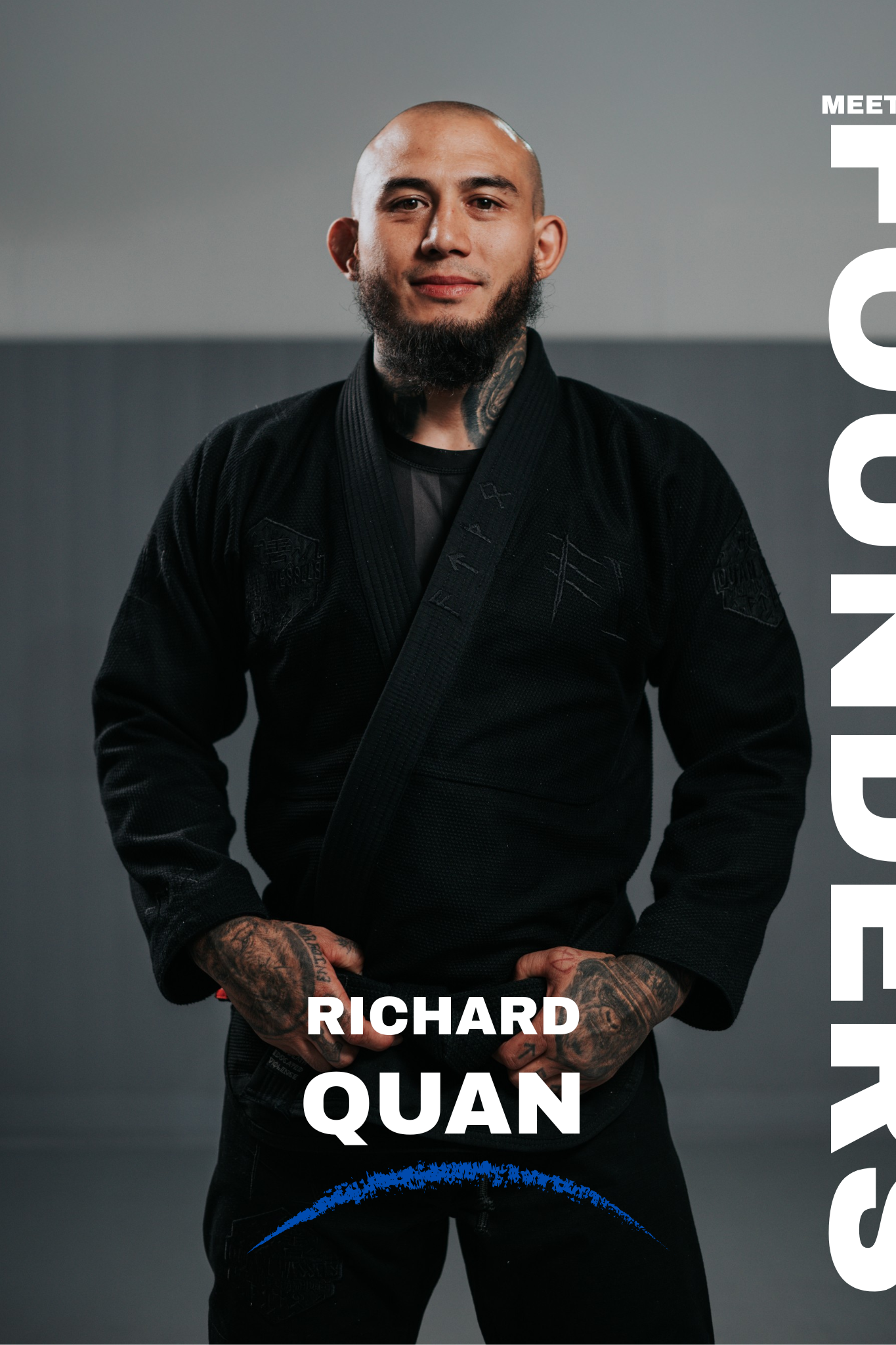 Richard Quan founder of QuanWessels BJJ and Mixed Martial Academy and Tribe Martial Arts Foundation 