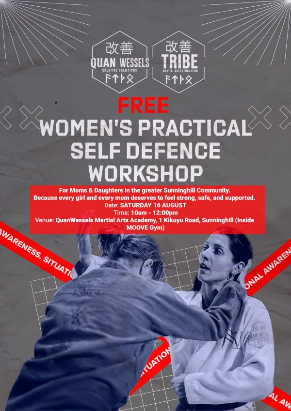 FREE WOMEN'S PRACTICAL SELF DEFENCE WORKSHOP